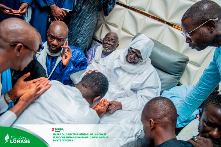 Magal 2026 – Ziara du Directeur Général de la LONASE à Touba (photo 1)